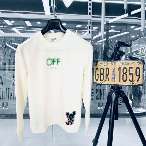 SUDADERA OFF WHITE - BLANCA  [1]