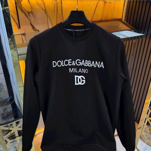 SUDADERA DG (NEGRA)