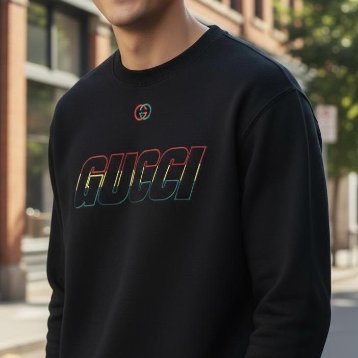 SUDADERA GUCCI (NEGRA)