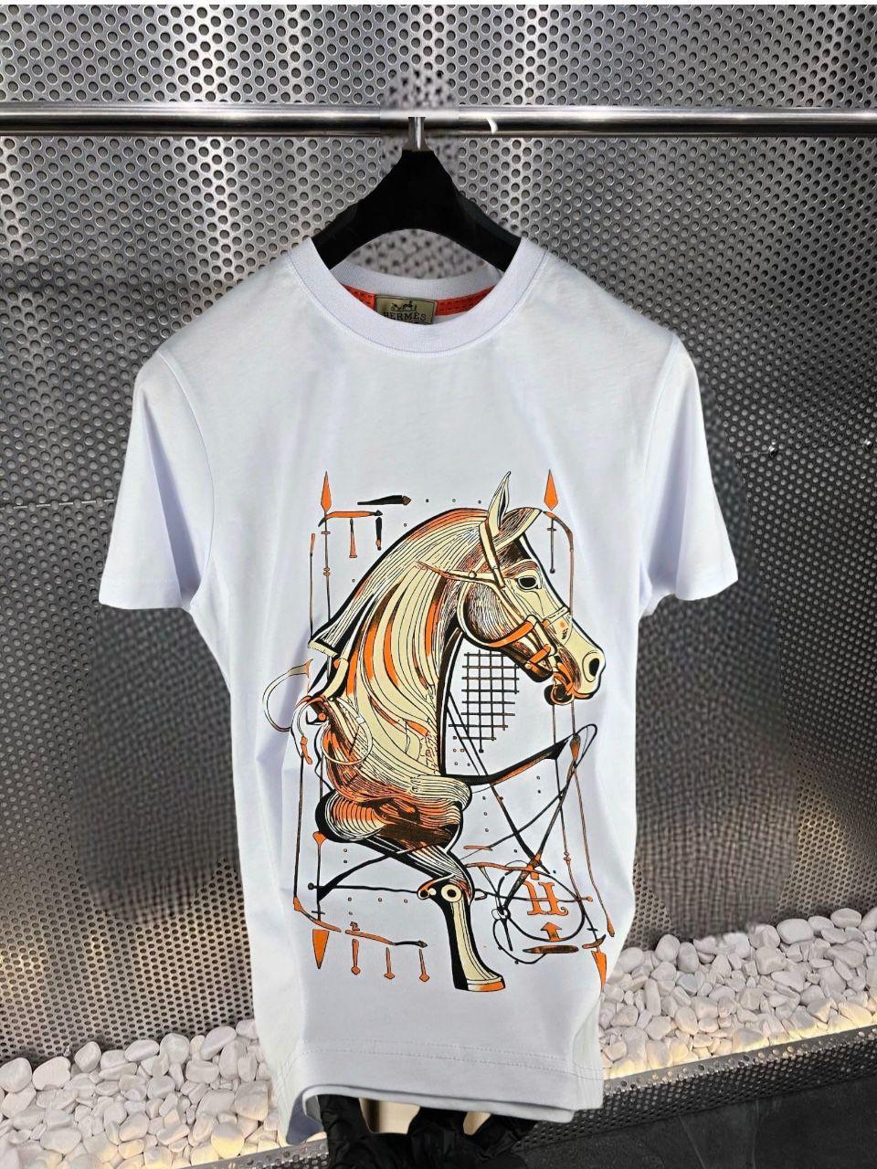 CAMISETA HERMES (BLANCA)