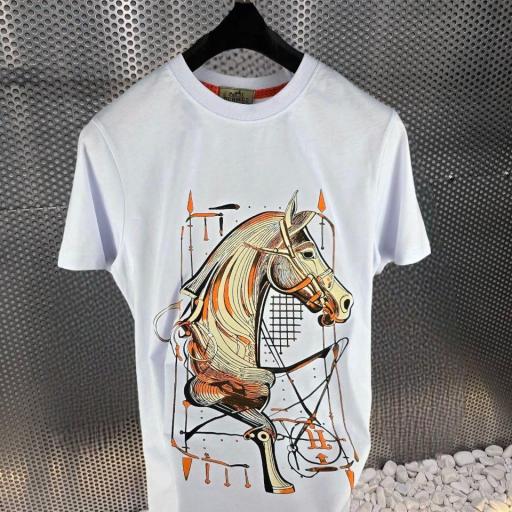 CAMISETA HERMES (BLANCA)