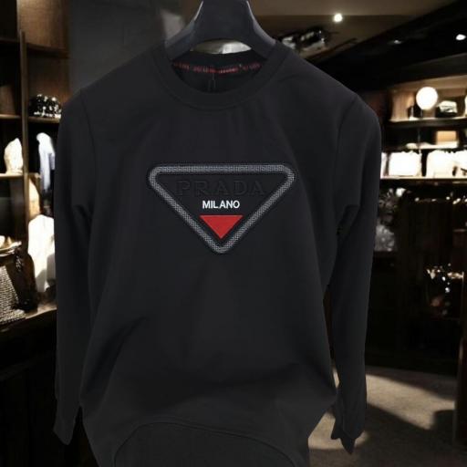 SUDADERA PRADA (Negra) [0]