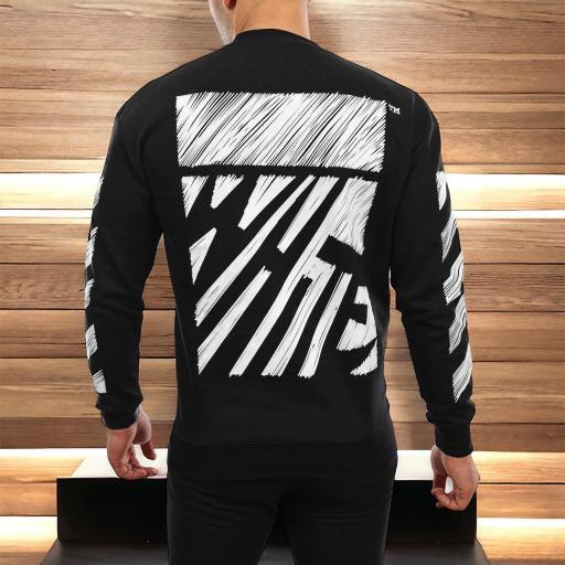 SUDADERA OFF WHITE