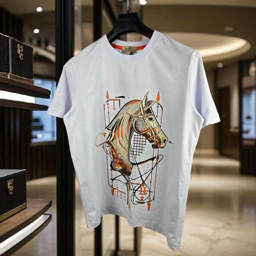 CAMISETA HERMES (BLANCA) [1]