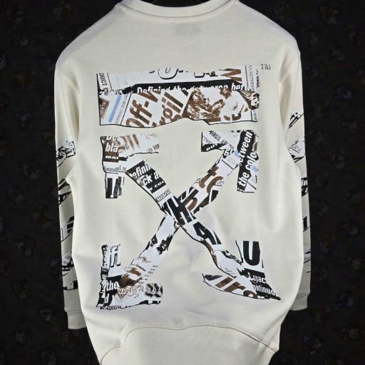 SUDADERA OFF WH