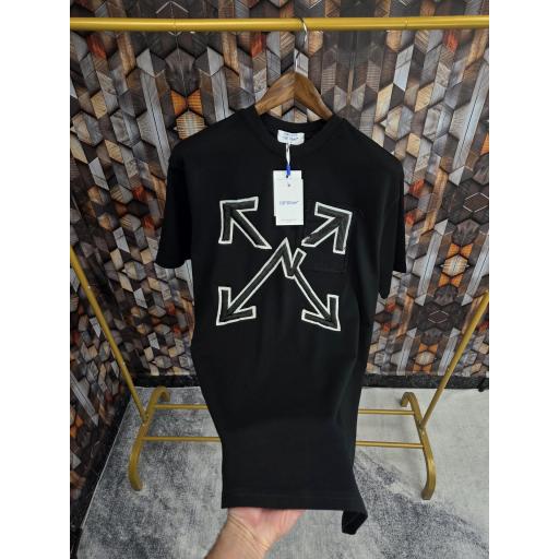 CAMISETA OFF WHITE  (OVERSIZE)