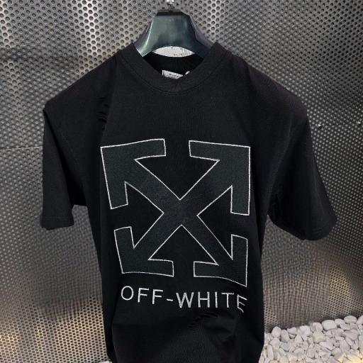 CAMISETA OFF WHITE (OVERSIZE)
