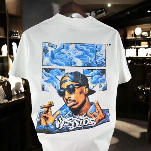 CAMISETA OFF-WHITE (2PAC) [1]
