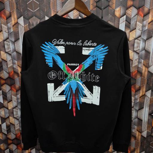 SUDADERA OFF WHITE