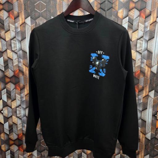 SUDADERA OFF WHITE