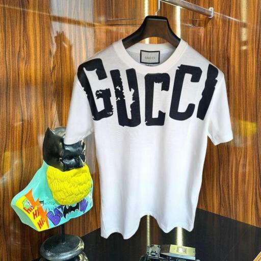 CAMISETA GUCCI (BLANCA)  OVERSIZE [0]