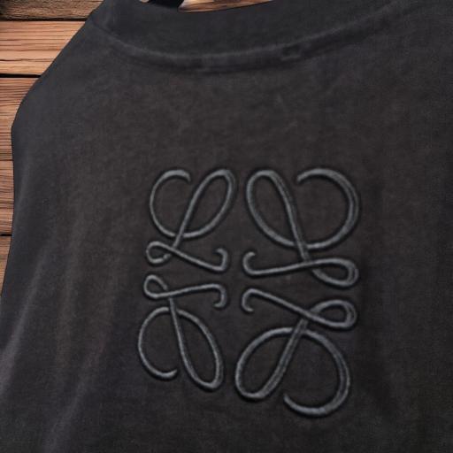 CAMISETA LOEWE (NEGRA) [2]