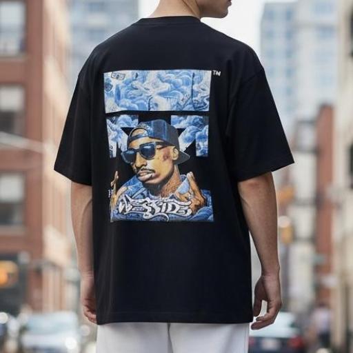 CAMISETA OFF-WHITE (2PAC)