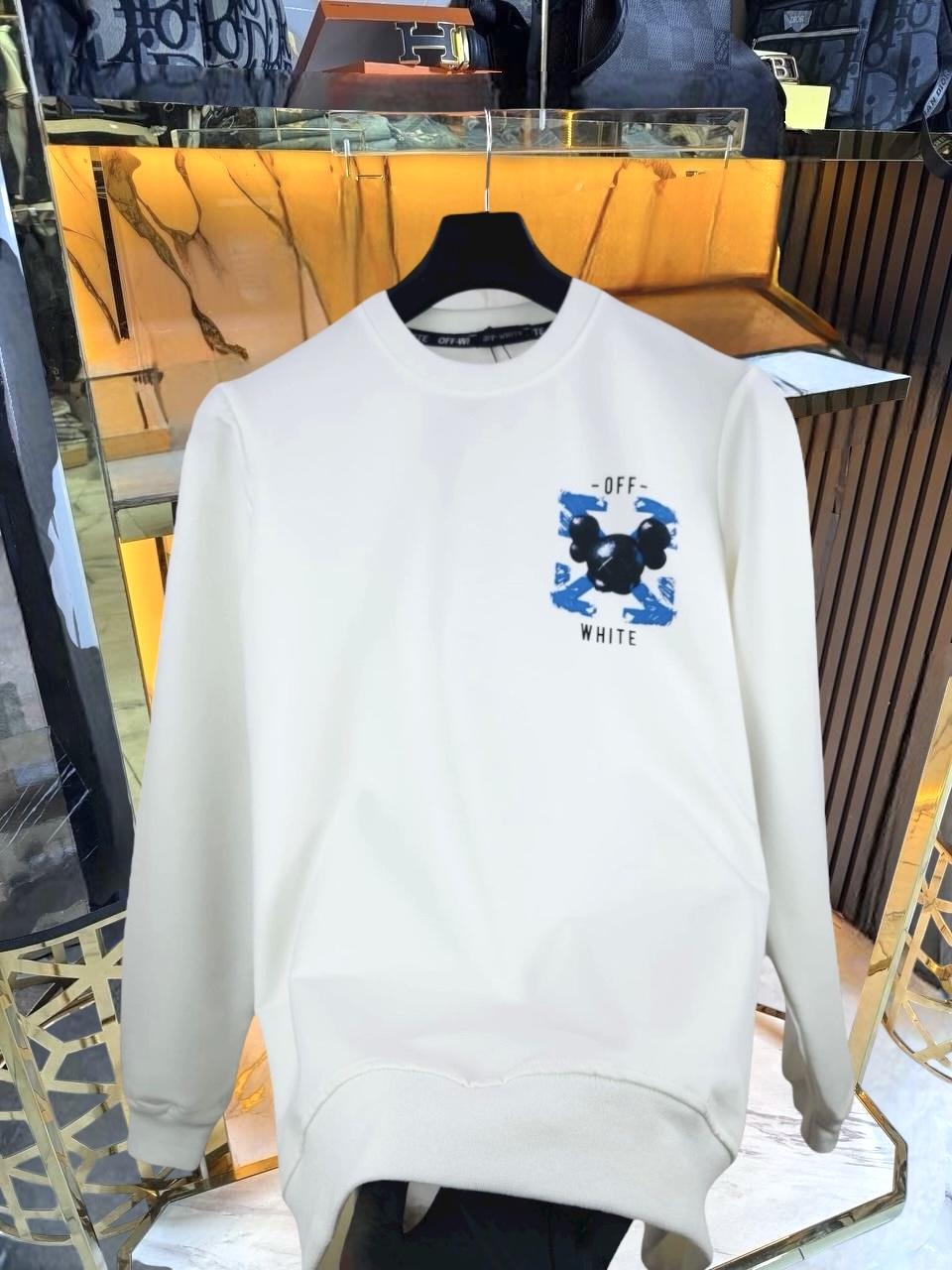 SUDADERA OFF WHITE