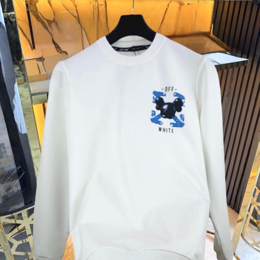 SUDADERA OFF WHITE