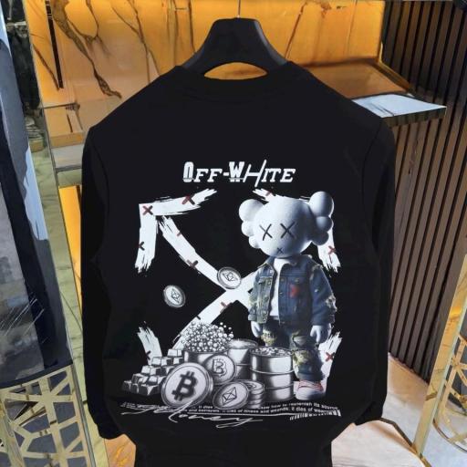 SUDADERA OFF WHITE (Bitcoin)