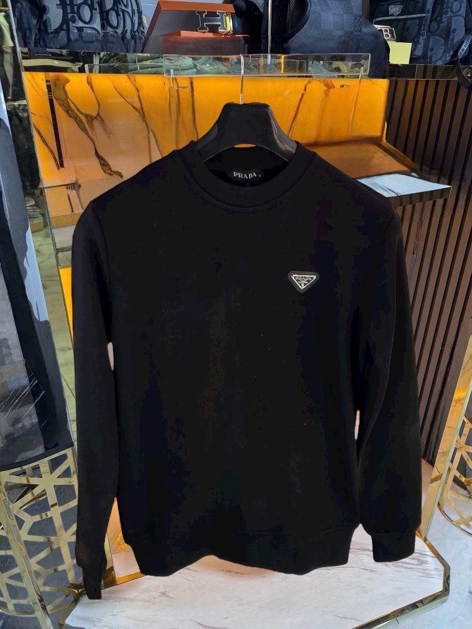 SUDADERA PRADA (NEGRA)