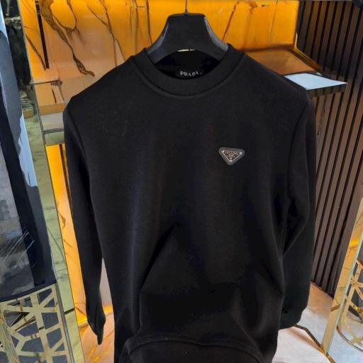 SUDADERA PRADA (NEGRA) [1]