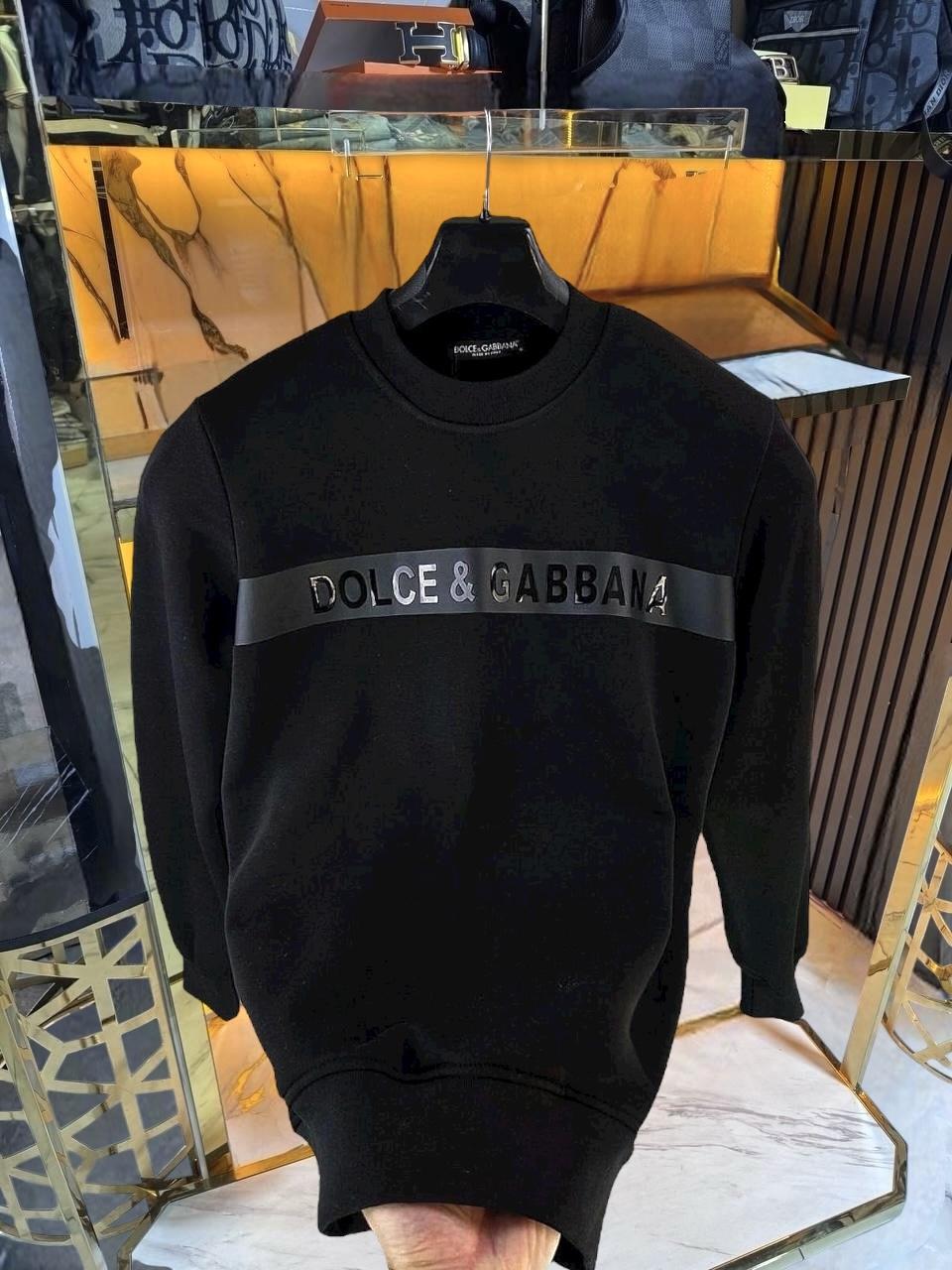 SUDADERA DG (NEGRA)