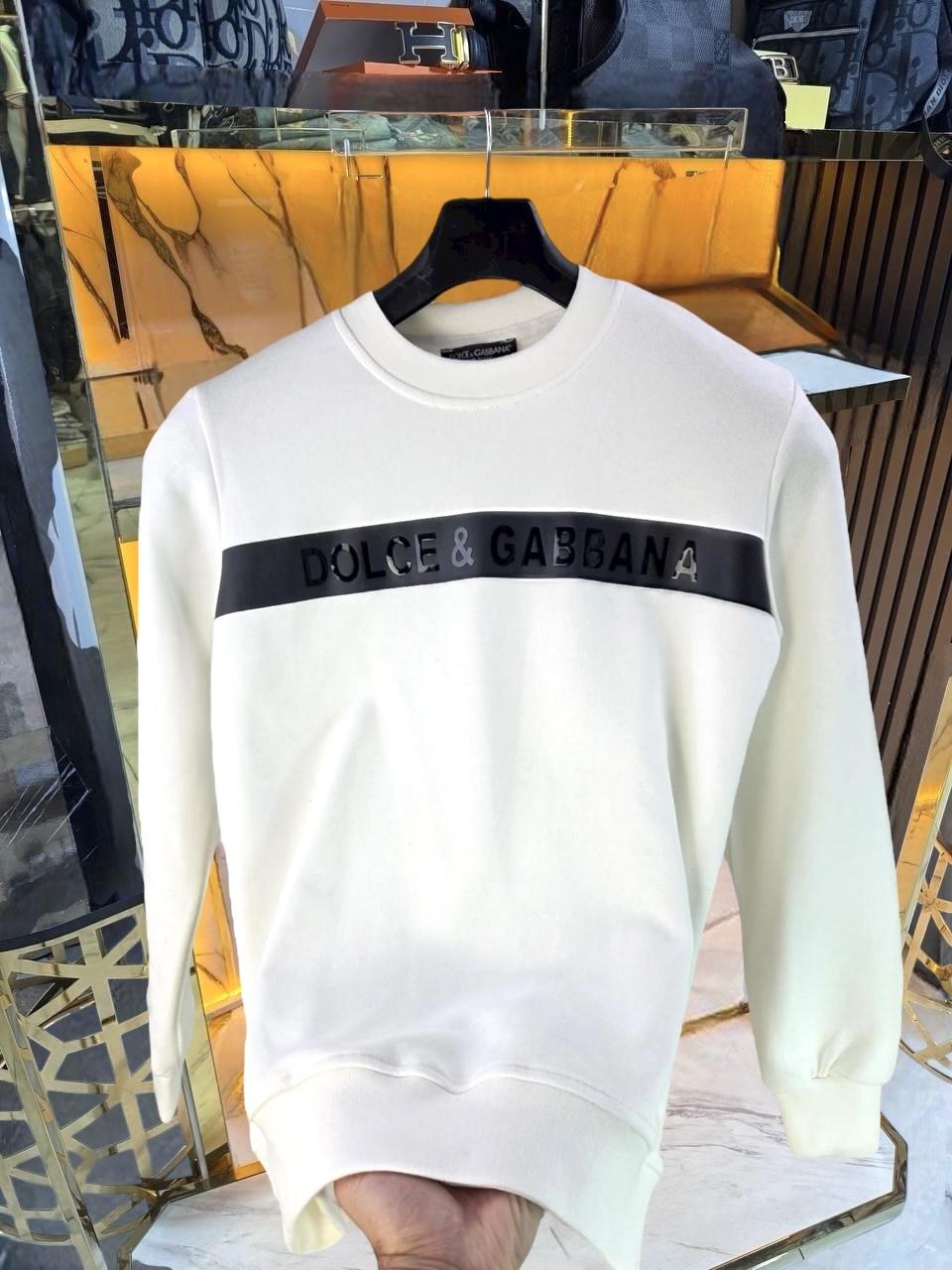 SUDADERA DG (BLANCA)