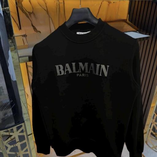 SUDADERA BALMAIN (NEGRA)