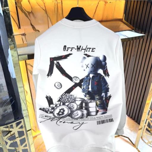 SUDADERA OFF WHITE (Bitcoin) [1]