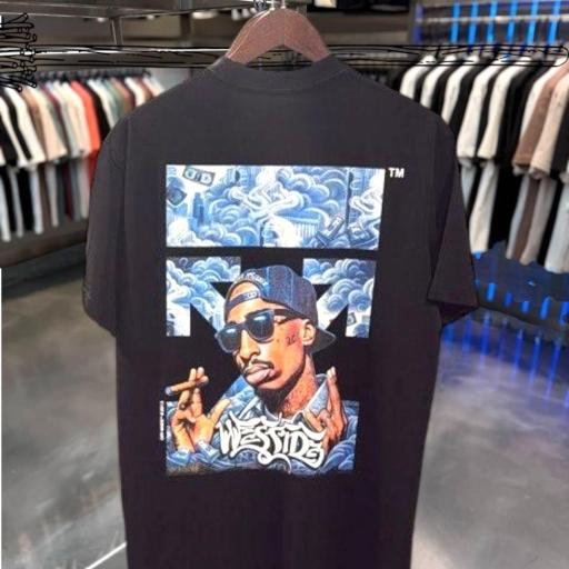 CAMISETA OFF-WHITE (2PAC)