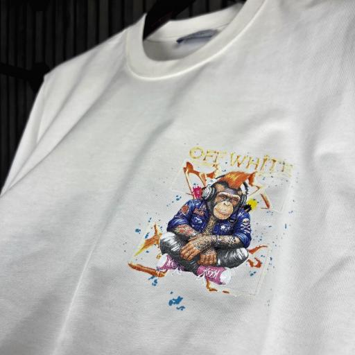 CAMISETA OFF WHITE (MO) [3]