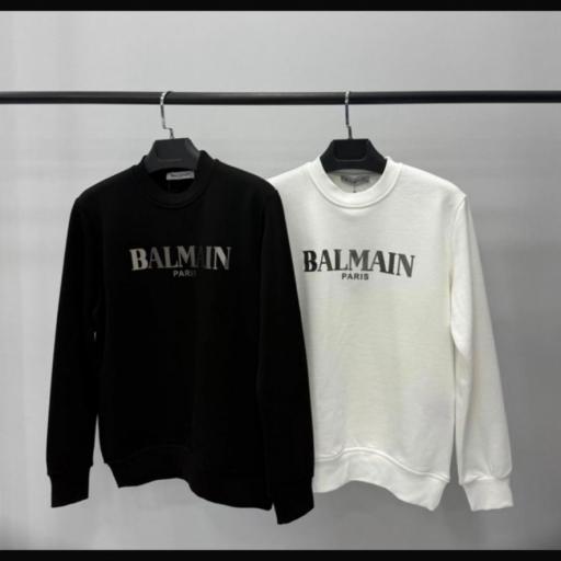 SUDADERA BALMAIN (NEGRA) [0]