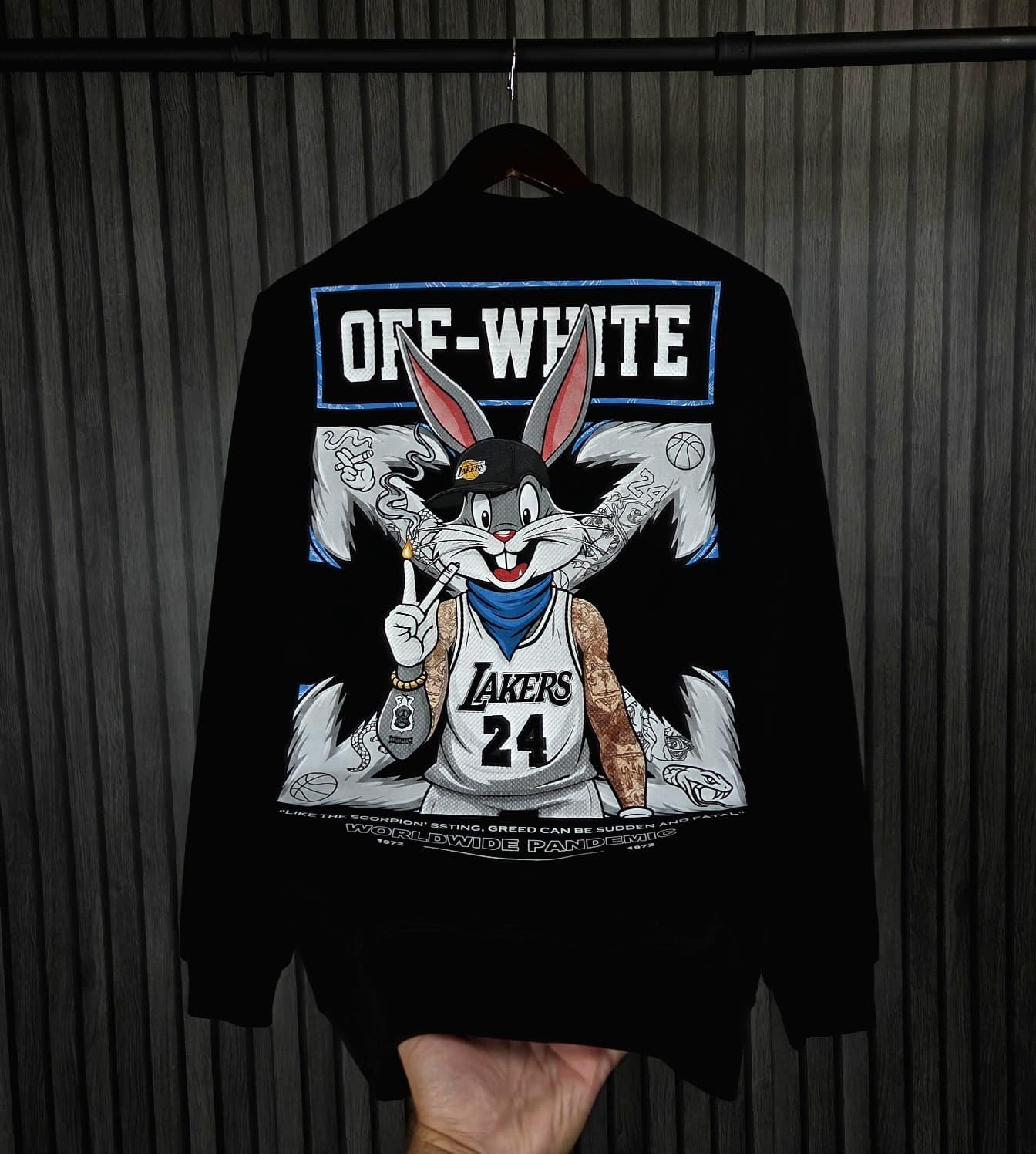 Sudadera off-Wh