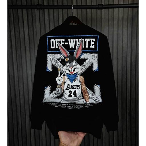 Sudadera off-Wh