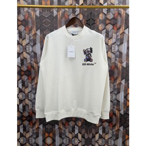 SUDADERA OFF WHITE