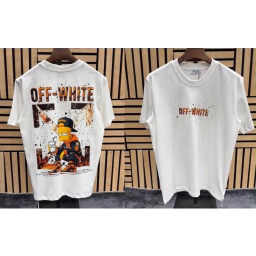 CAMISETA OFF WHITE (BART)