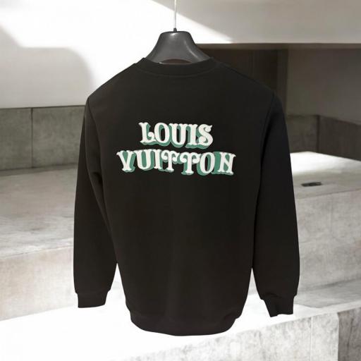 SUDADERA LV (NEGRA)