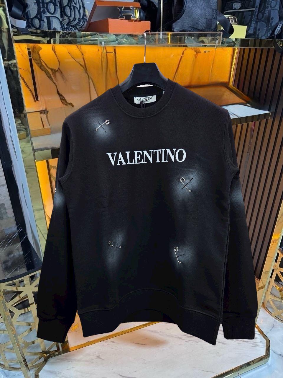 SUDADERA VALENTIN0 (NEGRA)