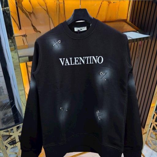 SUDADERA VALENTIN0 (NEGRA)