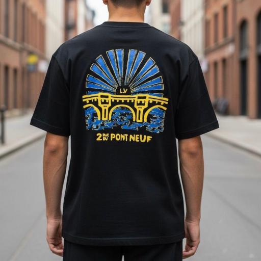 CAMISETA LV (NEGRA) [1]