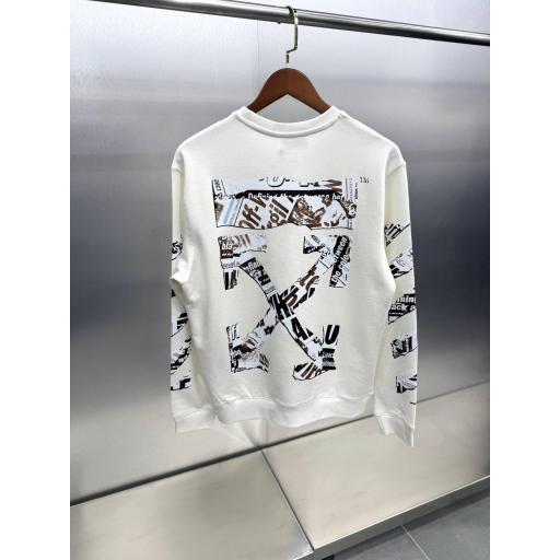 SUDADERA OFF WH