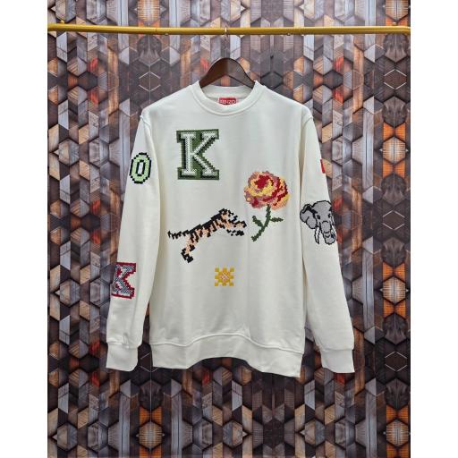 SUDADERA KENZO (BORDADA)