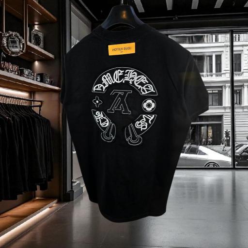 CAMISETA LV   (BORDADA)