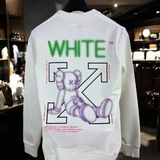 SUDADERA OFF WHITE - BLANCA  [1]
