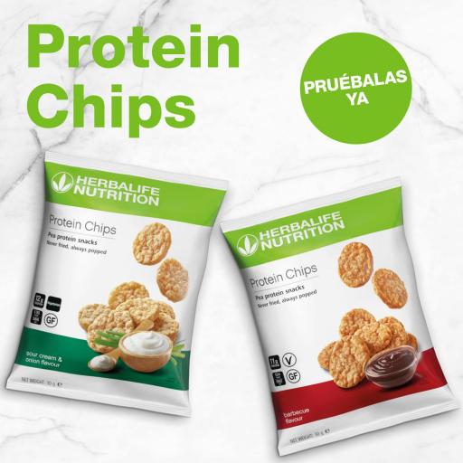 Caja Protein Chips Herbalife  - 10 unidades - Sabor a elegir [1]