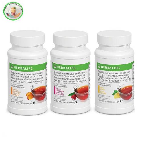 Pack 3 Bebidas Té Herbalife Instantáneas - 51 gr