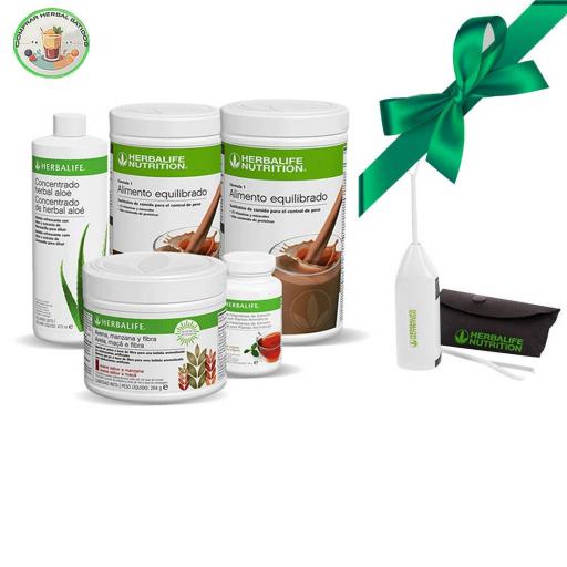 Pack Herbalife Medio Básico + Regalo Mini Batidora 