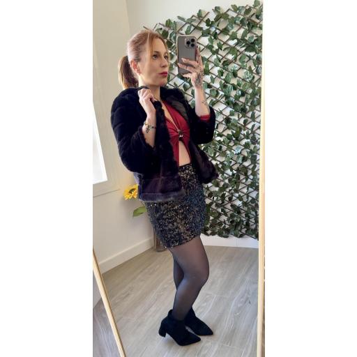 Chaqueta pelito Malú 
