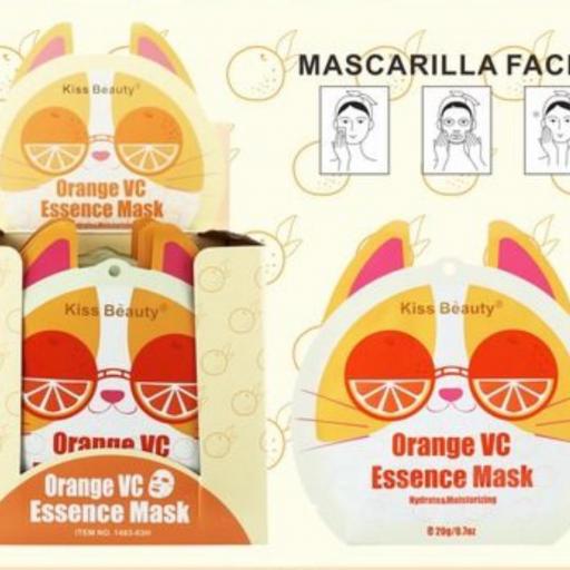 Mascarilla koreana vitamina C