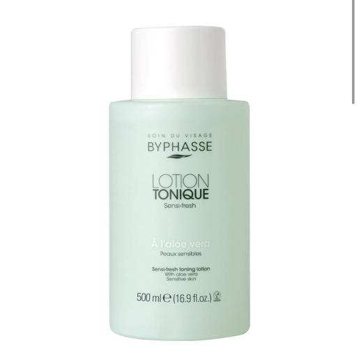 Tónico facial 500 ml byphasse piel sensible 