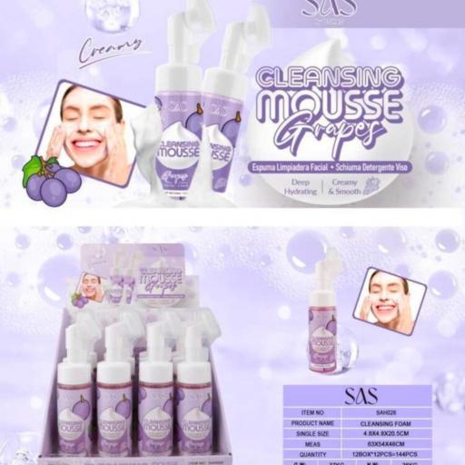 Limpiador facial de uva 