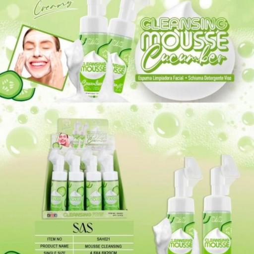 Limpiador facial de pepino 