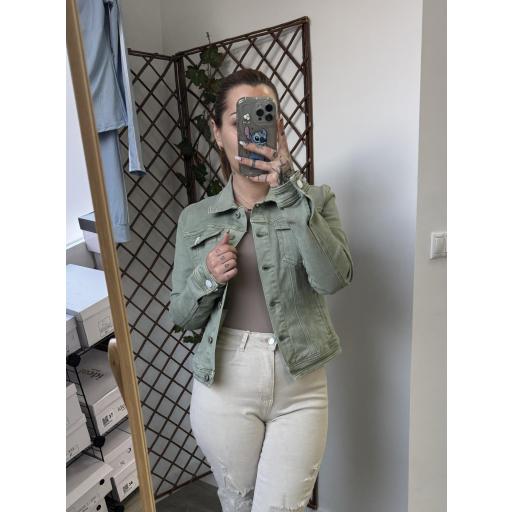 Chaqueta vaquera verde 